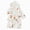 R253-White, variant on NOLDARES Kids Hooded Bathrobe Girls Soft Plush Hooded Flannel Pajamas Sleepwear Boys Spa Robe,Light Blue,18-24 M