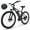 500W 48V & 25MPH (Black), variant on ZDZA 27.5'' Electric Bike for Adults, 1000W Peak Motor 25MPH E-Mountain Bike, 48V 10.4Ah Removable, 7-Speed Ebike with Display UL2849 By SGS