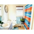 thumbnail image 6 of Lush Decor Boho Watercolor Border Shower Curtain, Multicolor 72" x 72", 6 of 7