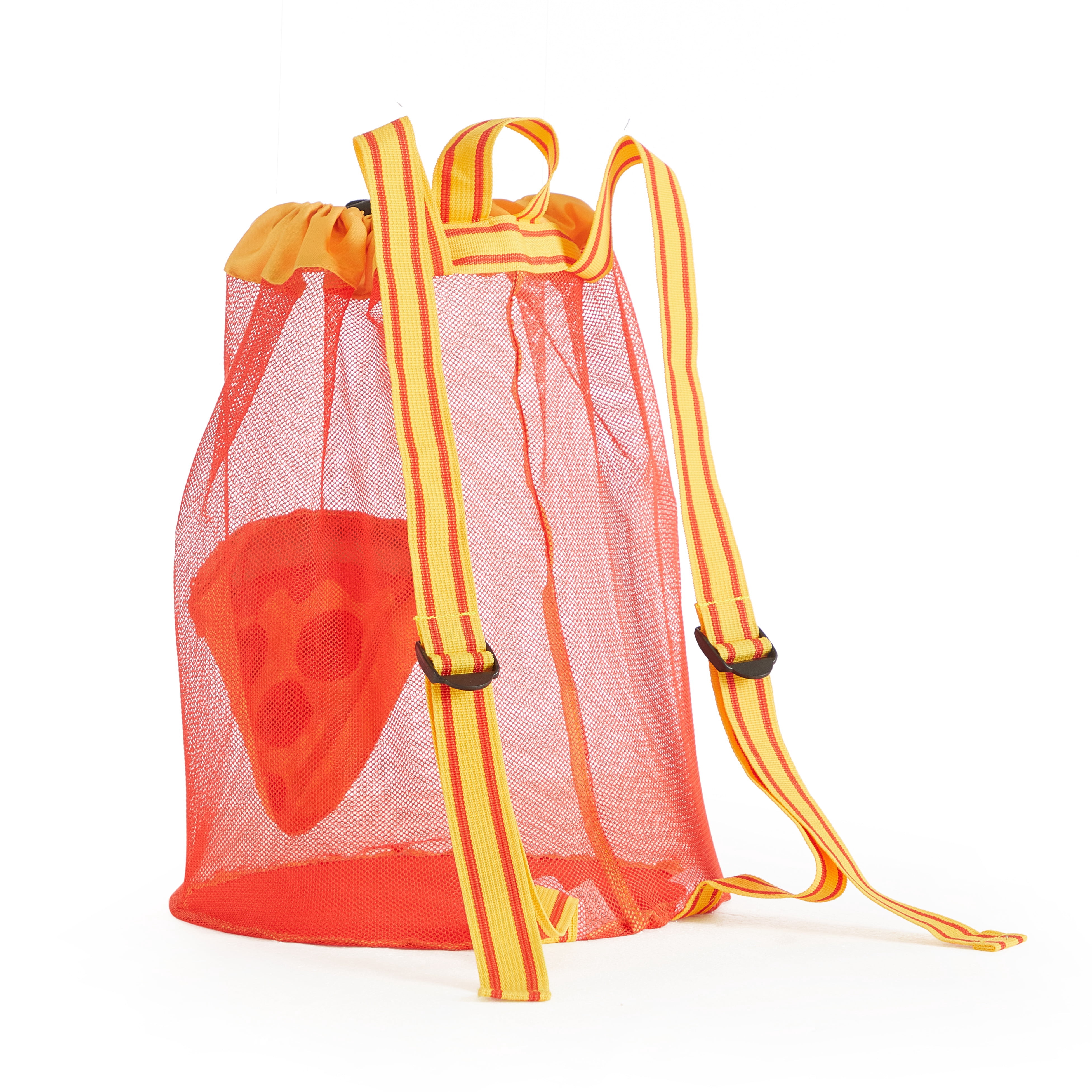 Sunshine Squad Pizza Beach Convertible Mesh Backpack