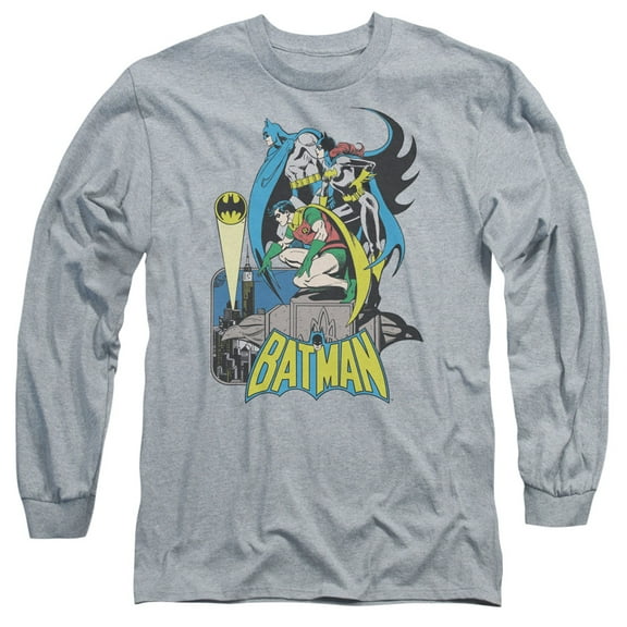 Dc - Heroic Trio - Long Sleeve Shirt - Large