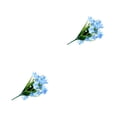 thumbnail image 1 of Ramo de Flores Artificiales Kearding 2Conjunto Azul Hogar Jardín Dormitorio Vacaciones, 1 of 6