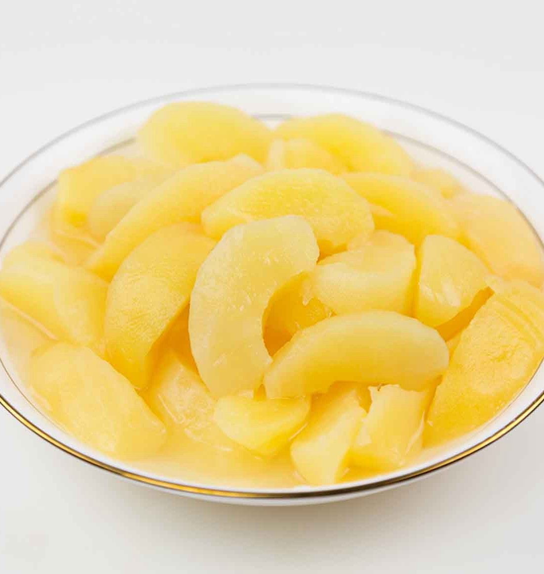 Chef's Quality Sliced Apples | Solid Pack | Kosher | 6.50 lb