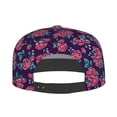 thumbnail image 4 of Haiem Rose Flowers Classic Snapback Cap Flat Bill Hat Baseball Cap Adjustable Size Cotton Dad Hat, 4 of 9