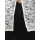 thumbnail image 5 of INSPIRAR CHIC Conjuntos de Fiesta para Mujeres Invitadas de Boda de 2 Piezas con Cárdigan de Encaje y Vestidos Maxi de Tirantes Espagueti S Negro, 5 of 6