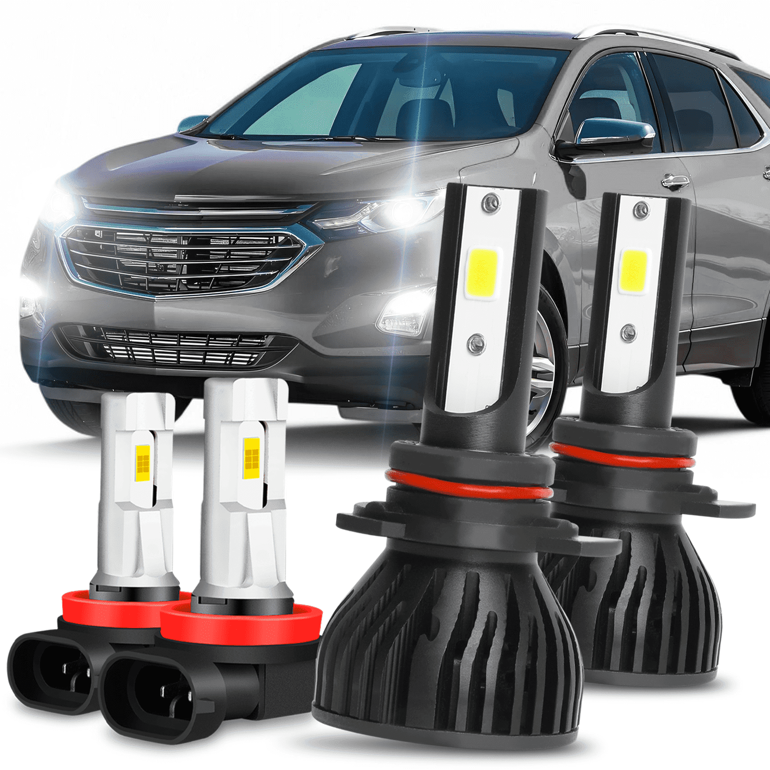 Luci Fendinebbia LED H11 6000K Bianco Freddo Per Dodge Durango 2014-2019 – 2 Pezzi - Foto 5