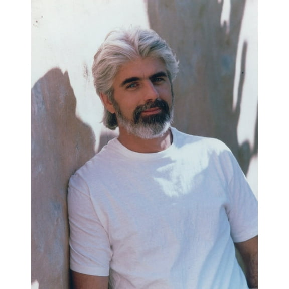 Michael McDonald Posed in White T-Shirt Photo Print (8 x 10)
