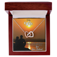 thumbnail image 4 of To My Wife Life is Perfect Inseparable Necklace, 4 of 7