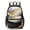 Black and Gold, variant on White and Gold Marble Pattern 17" School Backpacks for Teens,Waterproof Oxford Fabric,S-Shape Padded Straps for School,Travel,Hiking,Camping