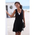 thumbnail image 2 of LASCANA Women's Sleeveless Wrap Look Dress, 2 of 6