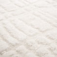 thumbnail image 2 of Luxe Weavers Modern Geometric Lines Ivory 2x7 Indoor Hallway Runner Rug, 2 of 9