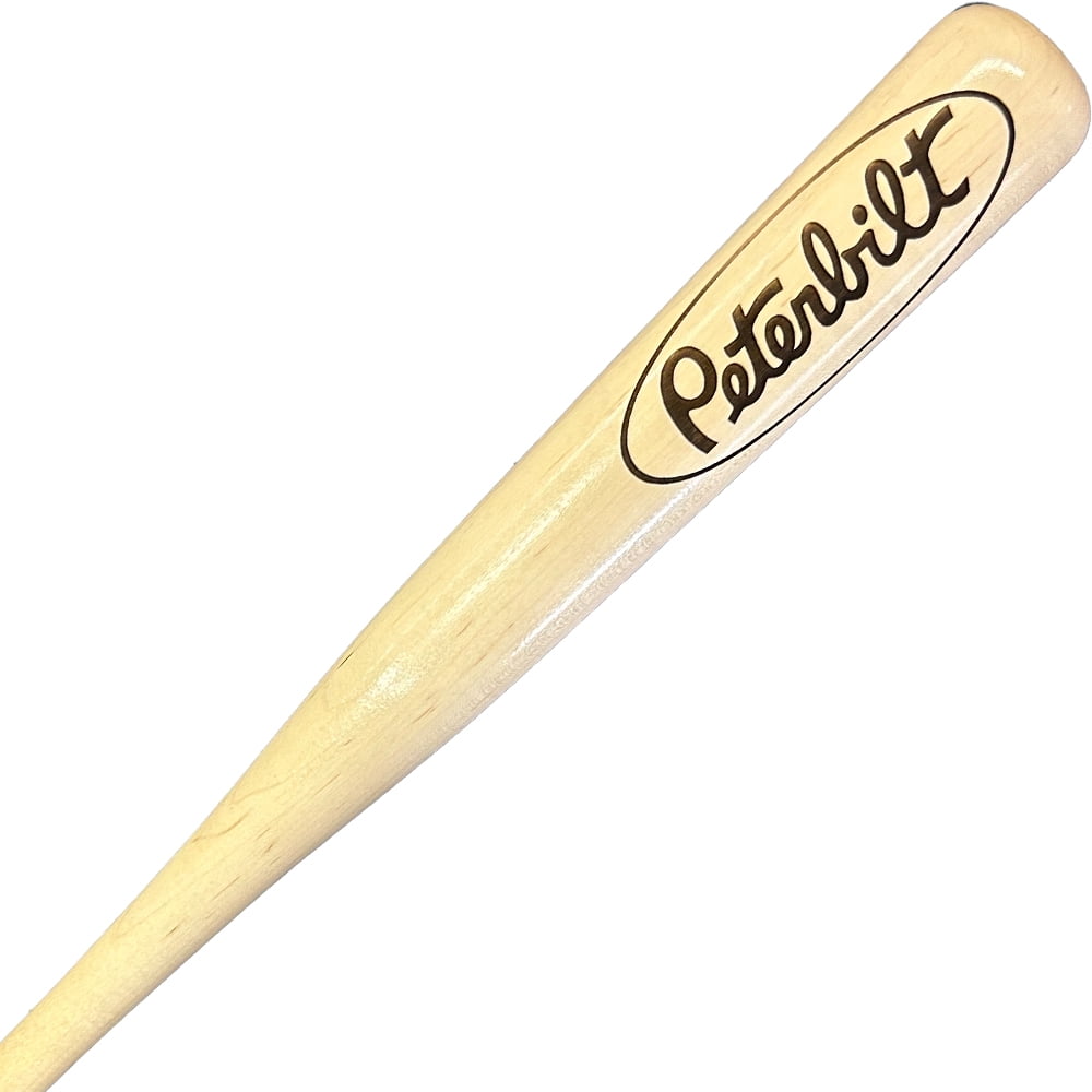 Peterbilt Engraved Baseball Bat with Wall Mount