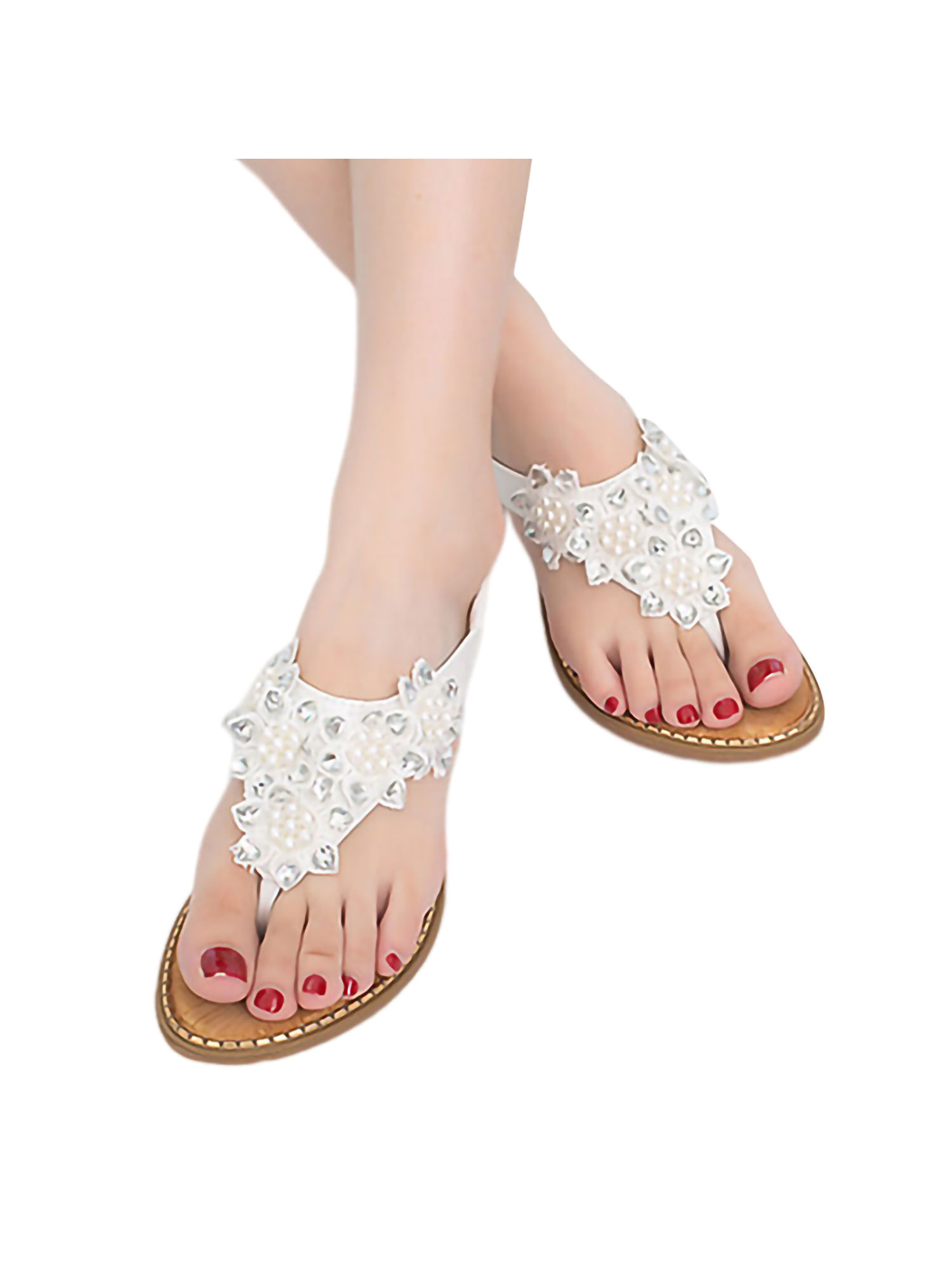 Wazshop Women's Slim Elastic Flat 
