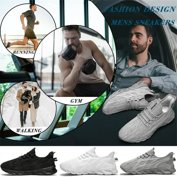 GHFKKB Men's Shoes Sneakers Casual Running Shoes Walking
