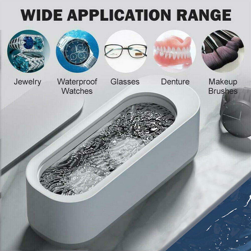 Electric Ultrasonic Water Cleaner Eyeglasses Jewelry Watch Cleaning Machine