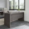 thumbnail image 7 of Echo 60W Credenza Desk in Charcoal Maple - Engineered Wood, 7 of 7