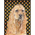 thumbnail image 1 of Cocker Spaniel Drapeau de Maïs Bonbon Halloween Taille Jardin, 1 of 1