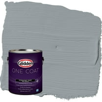 Glidden One Coat UFO / Gray Satin Exterior Paint with Primer, 1 Gallon