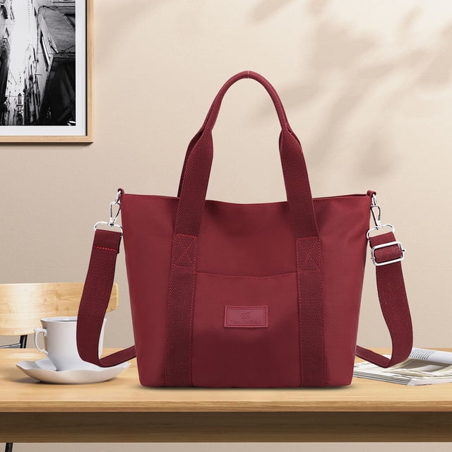 Boovnll Duffle Bag, Large Capacity Foldable Portable Thicken Tote Duffle Bag for Travel with Zippers & Handles for Women & Men Shopping, Gym, Overnight, Travel Bag
