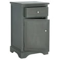 thumbnail image 4 of SAFAVIEH Jarome Nightstand with Storage Drawer And Cabinet, French Grey, 4 of 15