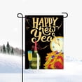 thumbnail image 6 of Yardvibe ABC 12x18 Inch Happy New Year Double Sided Garden Flag, Washable Spun Polyester Welcome Holiday Yard Flag for Outdoor Decor, 6 of 9
