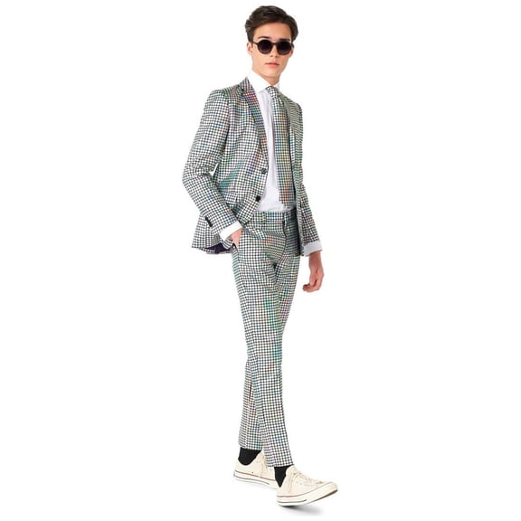 OppoSuits Teen Boys' Suits TEEN BOYS Discoballer - US 10Y Multicolor