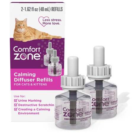 UPC: 0039079003414 | Comfort Zone Cat Calming Diffuser Refill  48 ml-2 Pack  60 Day Use 2 Pack