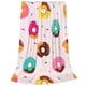 thumbnail image 2 of Balery Donut Manta de Felpa Suave y Acogedora – Cobija de Franela Aterciopelada para Cama, Lavable y Cálida para Sofá, Mascotas, Transpirable-60"x50", 2 of 7
