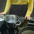 thumbnail image 2 of Server Apron With 3 Pockets Waterdrop Resistant Waitress Waiter Waist Apron For Waitresses Durable And Easy To Clean Black, 2 of 5