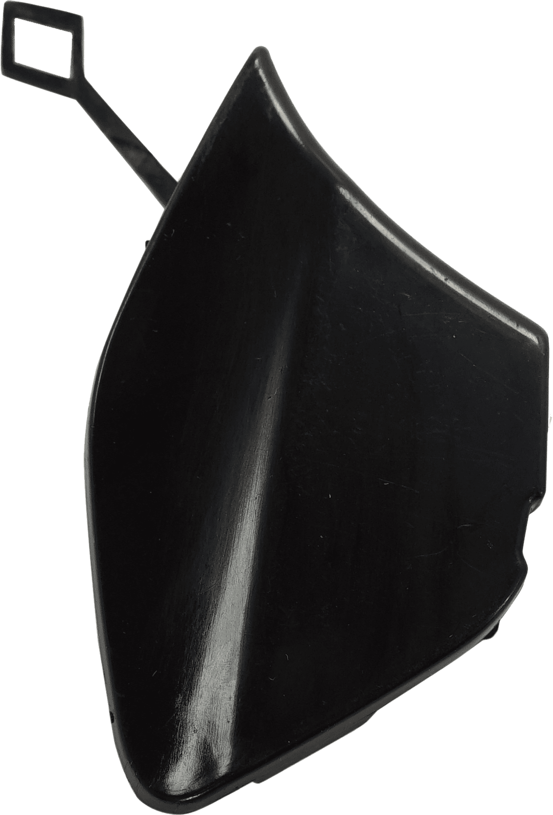 Tow Eye Cover Compatible with 2013 Mercedes Benz GLK350; 2013 Mercedes Benz GLK250 Passenger Side Primed