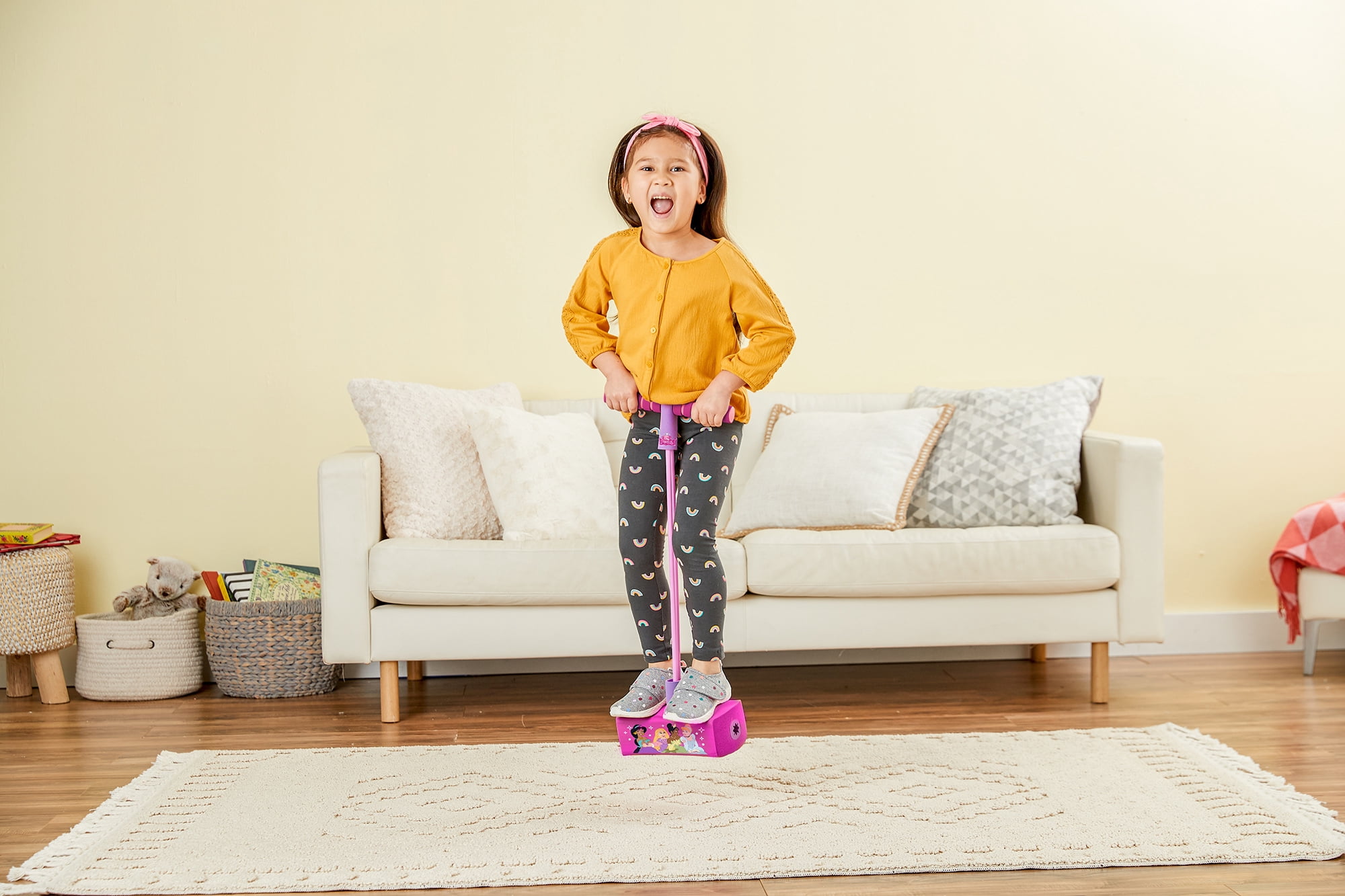 Disney Princess, My First Foam Pogo Jumper for Kids Age Years 3 and Up, Toy for Boys Girls