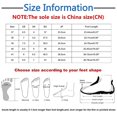 thumbnail image 4 of Xijirk Women Foreign Trade Sandals Summer New Casual One Buckle Strap Open Toe Flat Bottom Roman Shoes Bohemian Style Women Sandals for Fashion,Khaki,9, 4 of 9