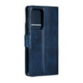 thumbnail image 5 of Allytech Galaxy S20 Ultra Case 6.9", Premium PU Leather 9 Cards Slots Book Style Magnetic Clasp Pocket Purse Folio Flip Kickstand Shockproof Cover for Samsung Galaxy S20 Ultra,Blue, 5 of 10