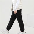 thumbnail image 6 of Coerni Kids Puffer Pants Boys Girls Cotton Thick Warm Long Pants Winter Ski Snow Trousers Wear Leggings Youth Jogger Clothes, 6 of 8