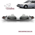 thumbnail image 1 of For 88 92 Toyota Corolla Sedan AE92-E90-EE90 Headlight+Corners Lamp Left+Right, 1 of 1