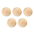 thumbnail image 4 of 5 bolas de madera hechas a mano para decoración. Bolas decorativas de madera dura, pintables, sin agujero. 4 cm, 4 of 9