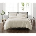 thumbnail image 4 of Cannon Solid Blue King 3 Piece Duvet Cover Set, 4 of 5