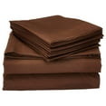 thumbnail image 2 of Queen Bed Sheets deep Pocket Set with 21" Deep Queen Fitted Sheet, Pillow Cases Standard Set of 2 | Hotel Luxury Quality | Easy Care Microfiber Sheets | Chocolate Brown, 2 of 2