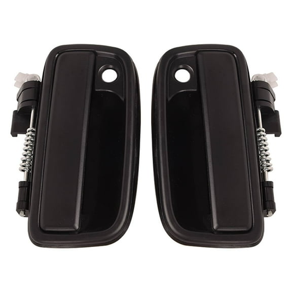 EGOESWELL 6921035020 6922035020 Plastic Exterior Door Handle Front Left Right Side Black Color 2PCS