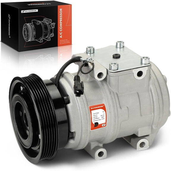 A-Premium Air Conditioner AC Compressor with Clutch Compatible with Kia Sportage 2008 2009 2010 2.7L