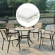 thumbnail image 5 of Cojines de asiento de mimbre sólido al Cojín de asiento de espuma de espuma para silla de oficina posturalele Corrección Boost Home Sofá blanco, 5 of 9