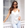 thumbnail image 5 of EKOUAER Casual Sleeveless Top Womens Silk Tank Top Camisole 2 Pack, 5 of 6
