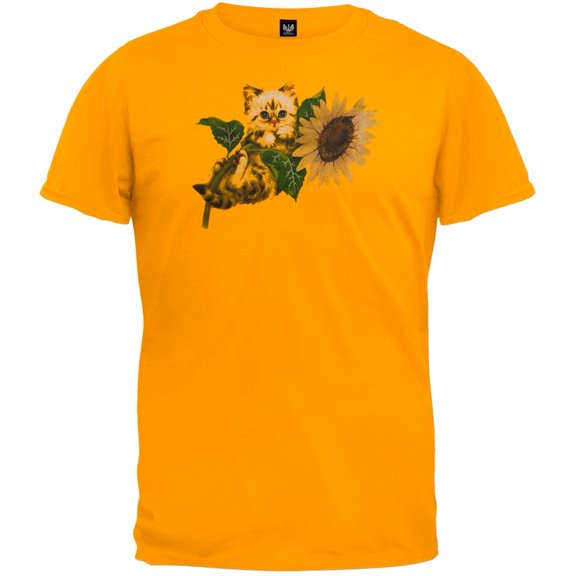 Sunflower Girl Orange T-Shirt - Medium