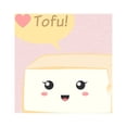 thumbnail image 2 of CafePress - Kawaii Tofu Asking People To Love Tofu Long Sleeve - Long Sleeve Infant T-Shirt, 2 of 2