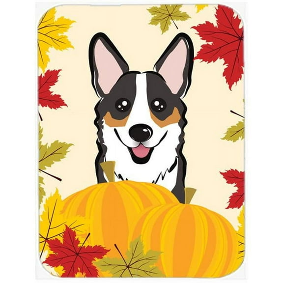 Tricolor Corgi Thanksgiving Mouse Pad, Hot Pad or Trivet