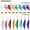 blue, variant on PANDARUS 50pcs Spin Vanes 2 inch /1.75inch Archery Arrow Vanes Fletches