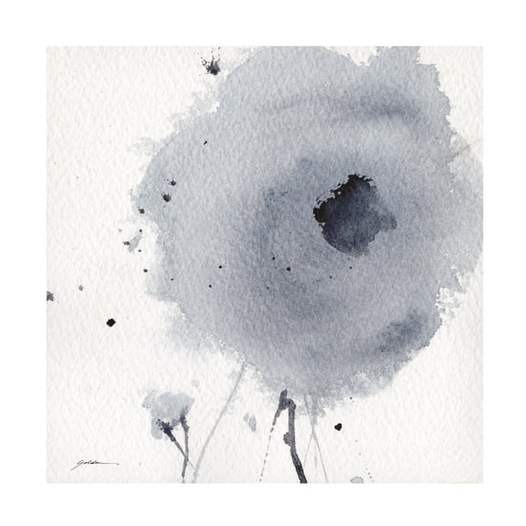 Canvas Wall Art - Sheila Golden 'Moment' Wall Art for Living Room, Bedroom, or Office Décor by Trademark Fine Art - 14 x 14 Inches