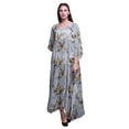 thumbnail image 1 of Bimba Bird Ladies Kaftan Holiday Loungewear Maxi Dress Beach Coverup-XL-3X, 1 of 5