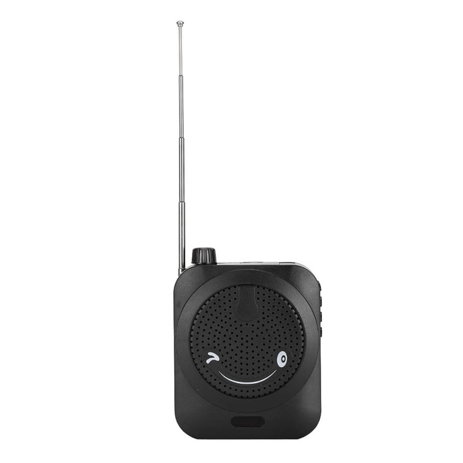 Professional Voice Amplifier Mini Voice Speaker with Earhook Microphone Support FM Radio/One-buttons Recording for Teacher ,Easy to Operate