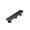 Matte Black-12 Inch, variant on Linear Shower Floor Drain Brushed 48 Inch 304 Stainless Steel Bathroom Drakit Long Rectangular Trench With Square Pattern Cover & Hair Catcher